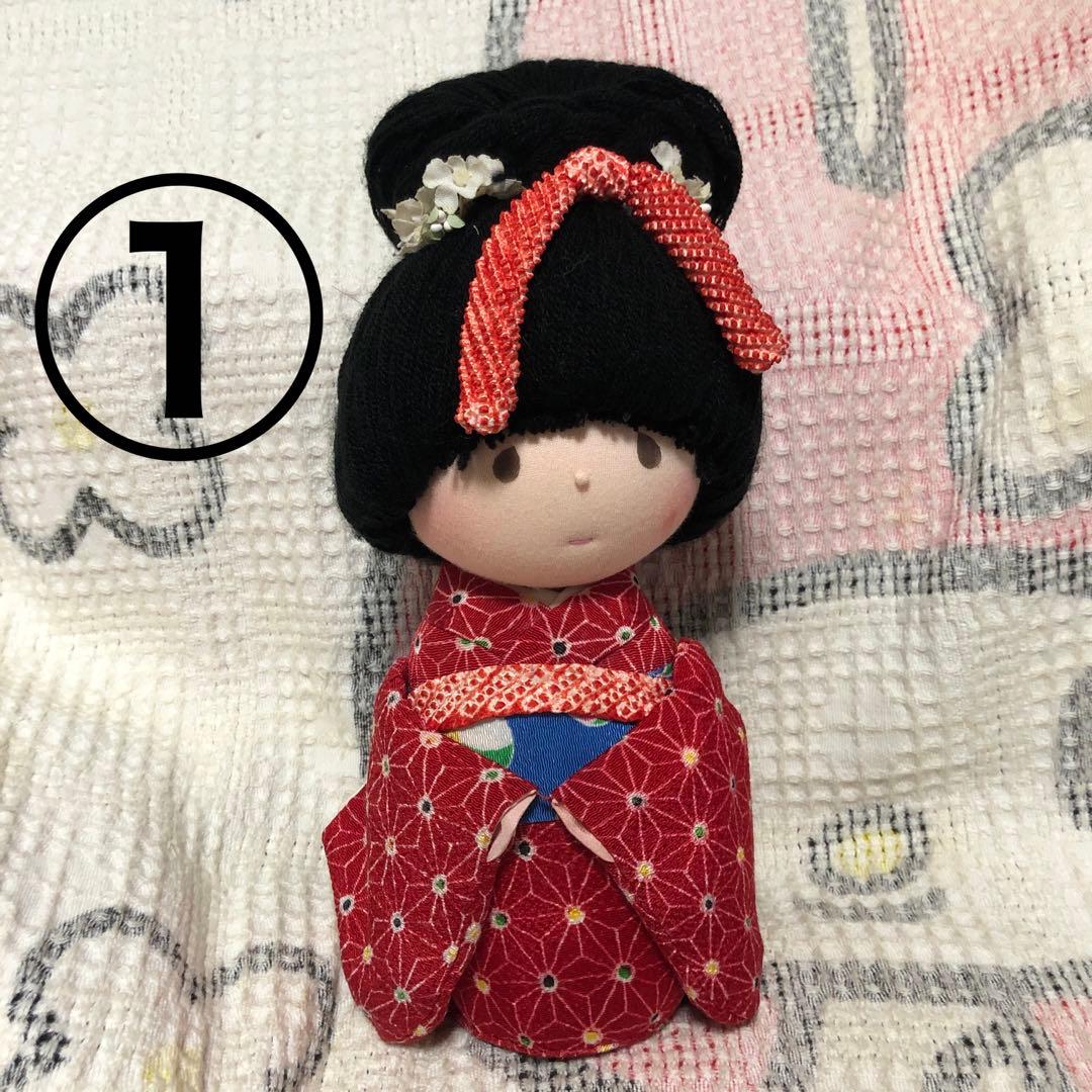 米山京子　米山京子風　和服　着物　人形　3体セット　中古品