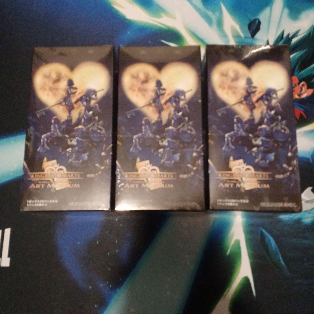 キングダムハーツ アートミュージアム カード 3BOXシュリンク付き