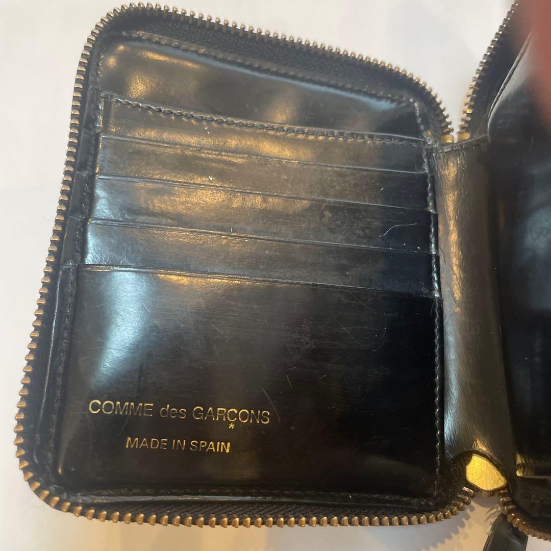 COMME des GARCONS/コムデギャルソン 二つ折り財布 ポルカドット