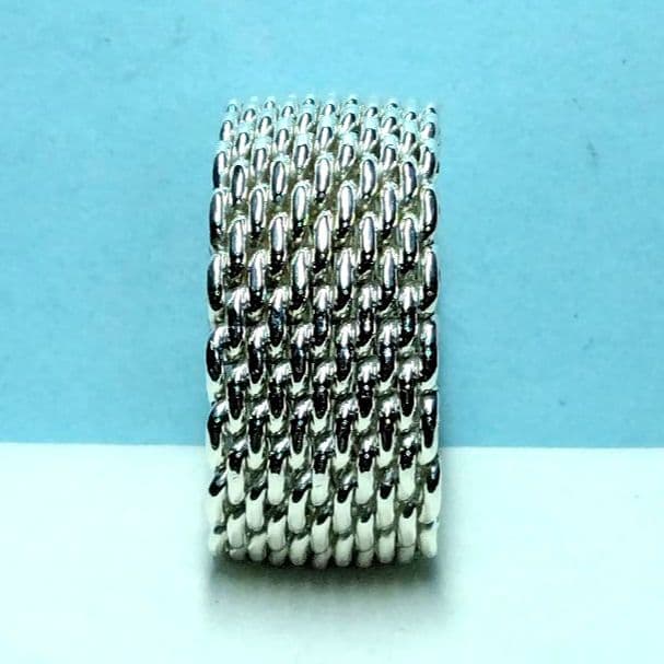 ティファニーサマセットリング 17号～18号　新品仕上げ　ほぼ無傷未使用に近い