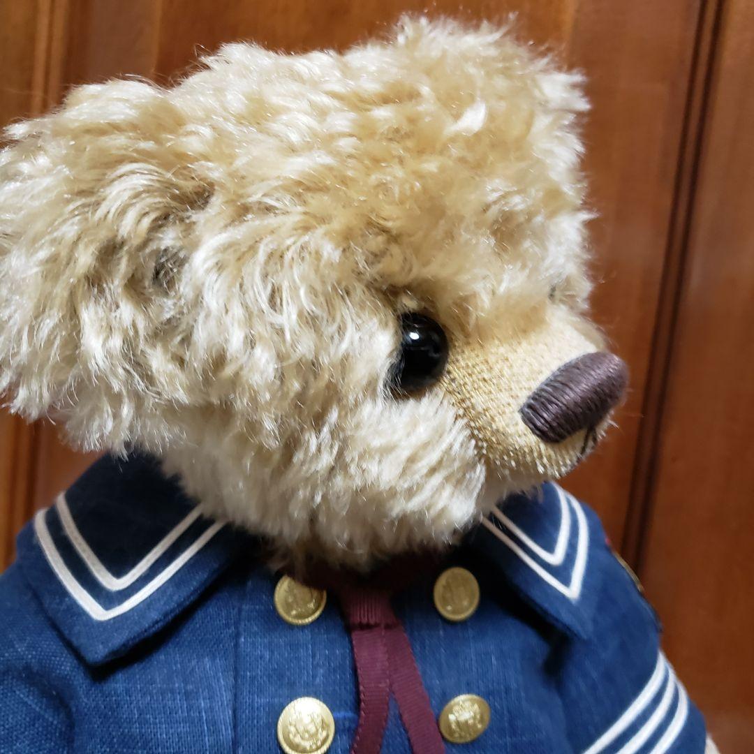 テディベア　約42cm　アーティストベア　セーラー服のベア　国内作家さま