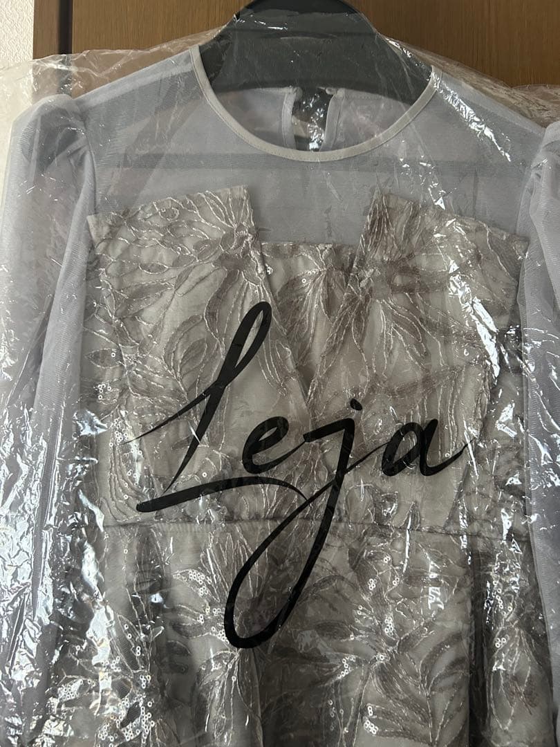 Lejaペプラムパーティードレス Mサイズ