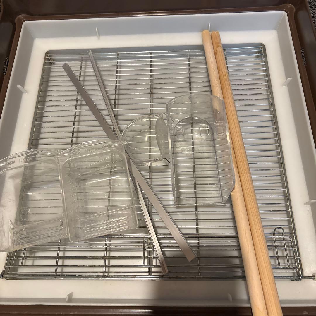 HOEI 465茶色　ケージ 大型ケージ 中型インコ