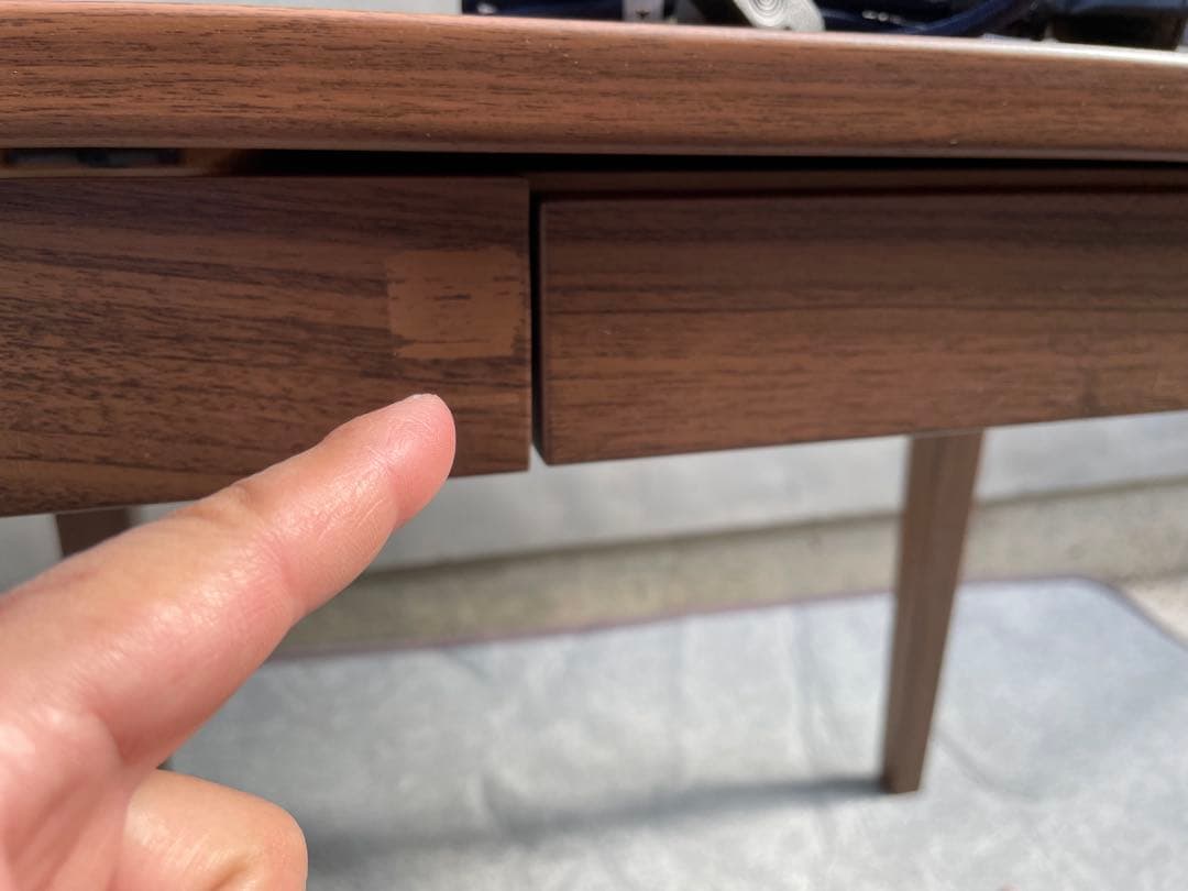 割と綺麗　ニトリ　引き出し付　足高コタツ　デコタ　N8060