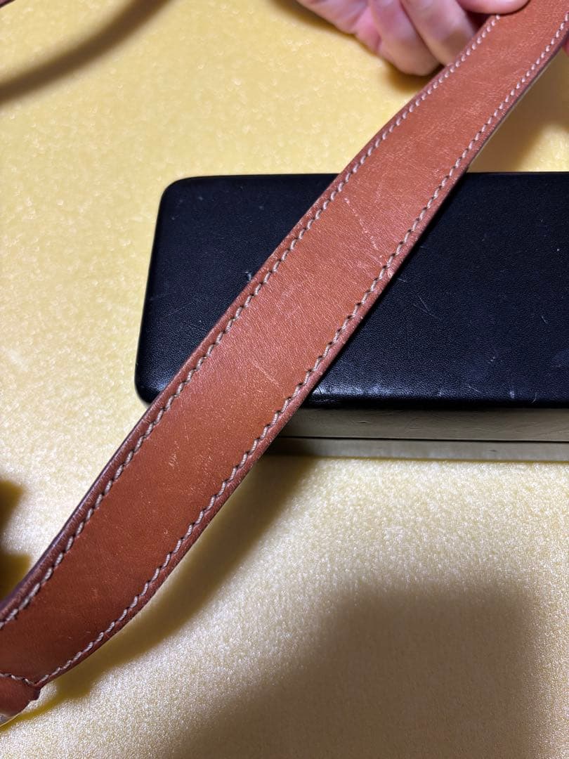 CELINE ショルダーバッグ マカダム柄 ヴィンテージ ゴールド金具