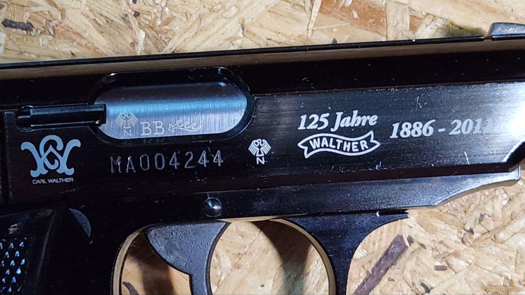 マルゼン　ガスブロ　ワルサーPPĶ/S　125th ANNIVERSARY