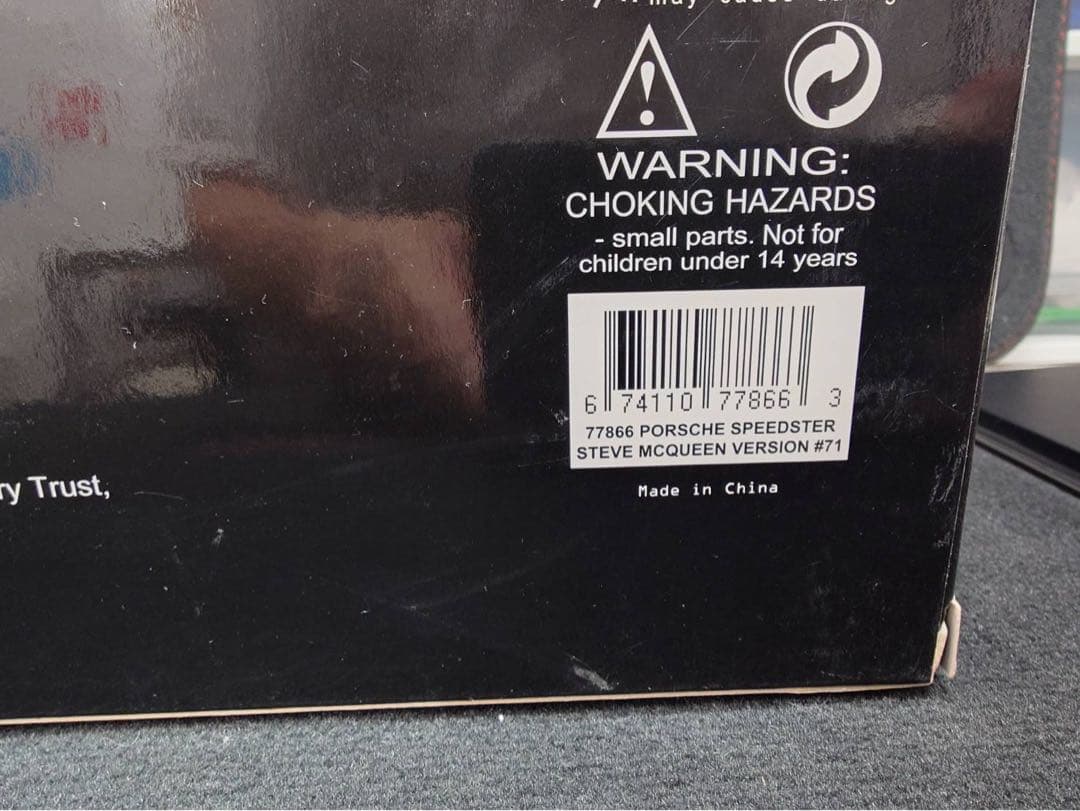 オートアート1/18ミニカー ポルシェ スピードスター　Black