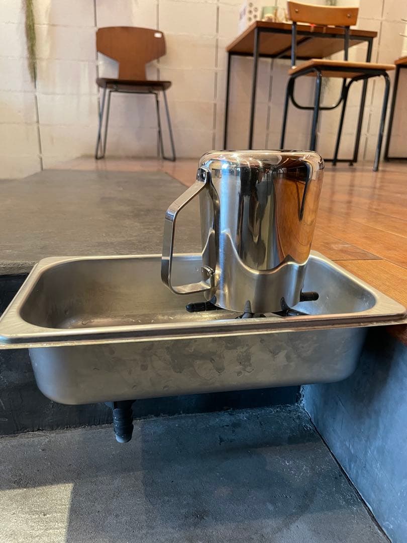 ピッチャーリンサー　埋込型　ロングespresso parts ステンレスシンク