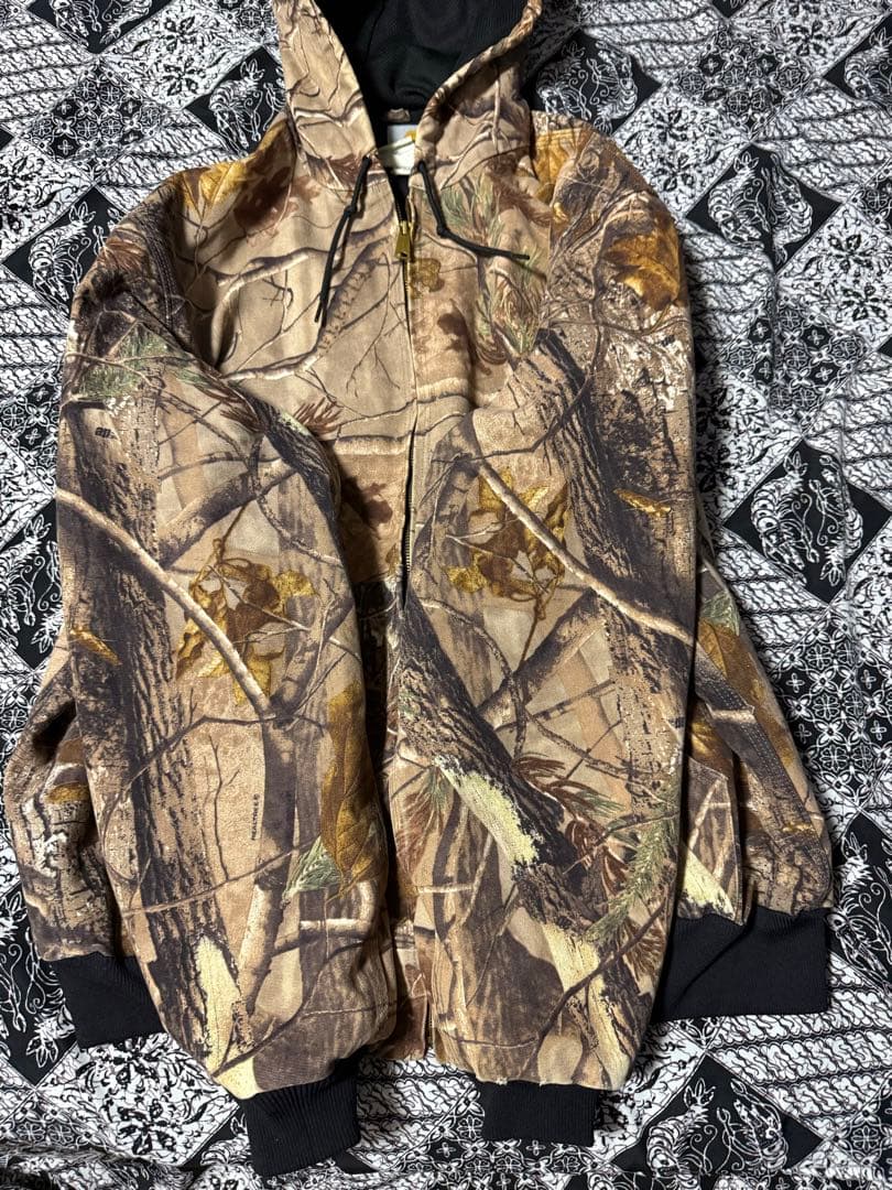 ‼️ USA製 カーハート アクティブジャケット リアルツリー