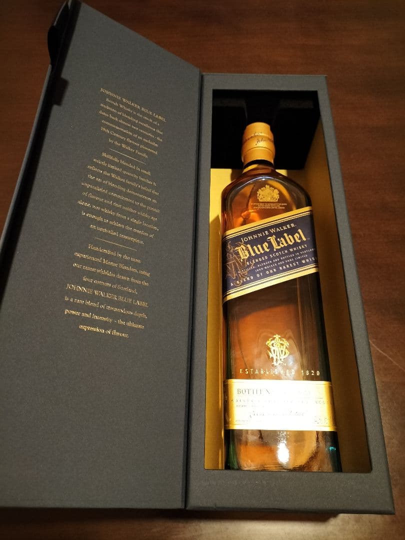 1L　ジョニーウォーカー　ブルーラベル　【未開栓】