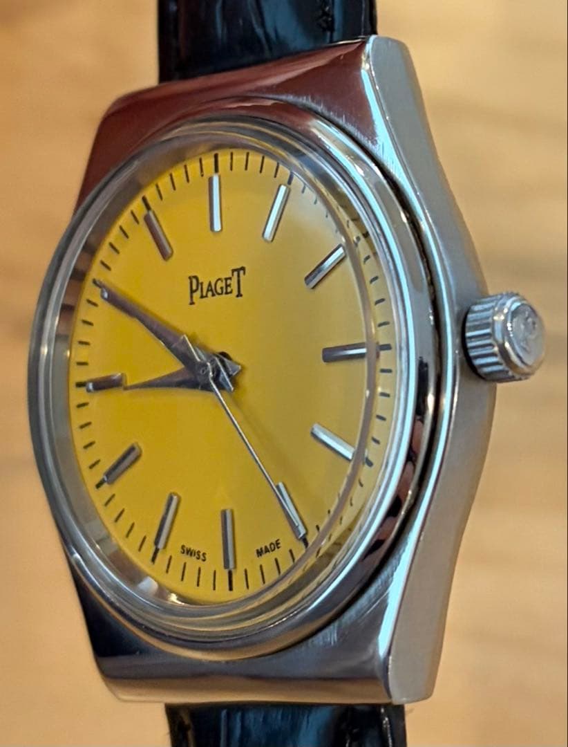 極美品 Piaget ピアジェ ヴィンテージ時計 イエロー