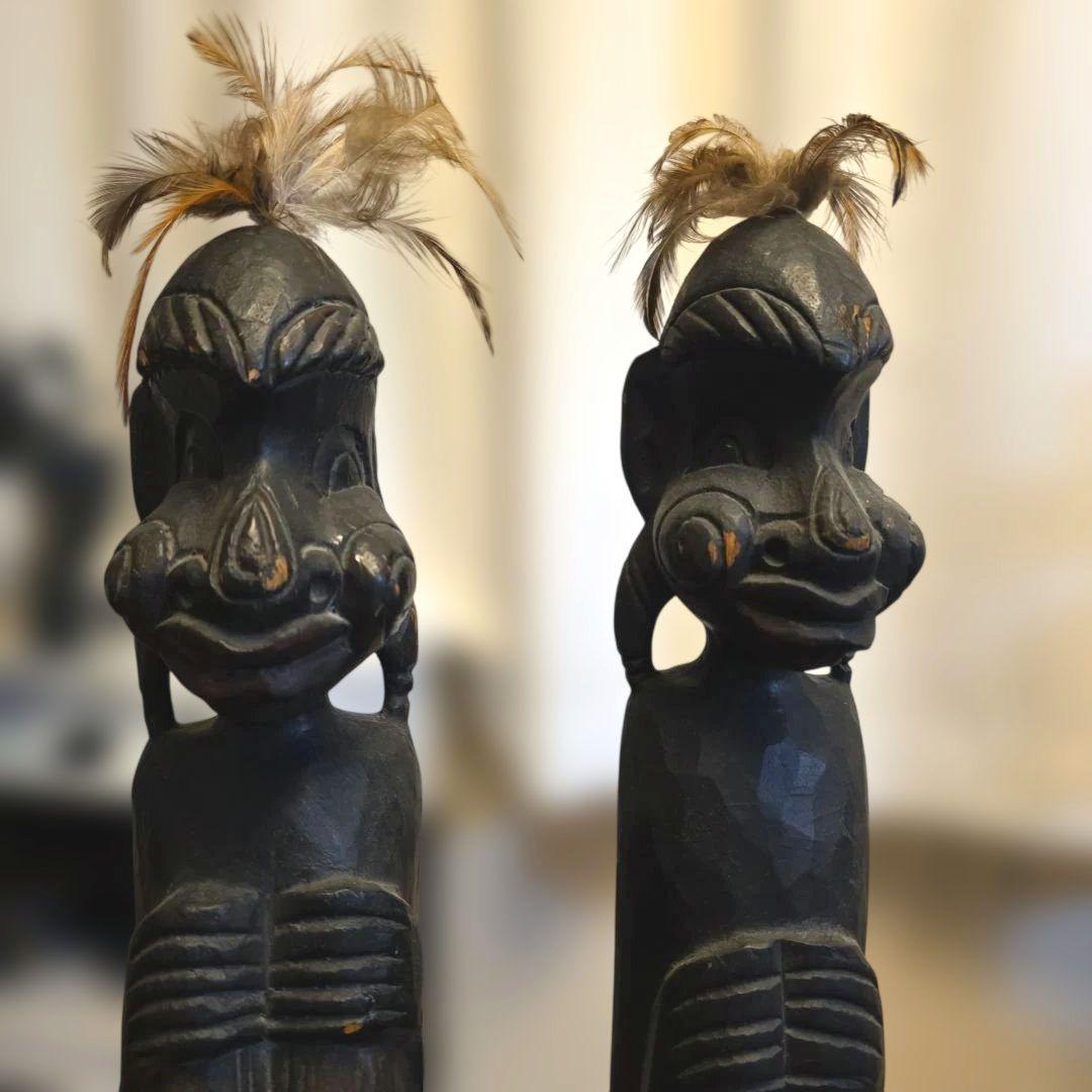 ロンボク人形　置物　バリ島　高さ１００センチ