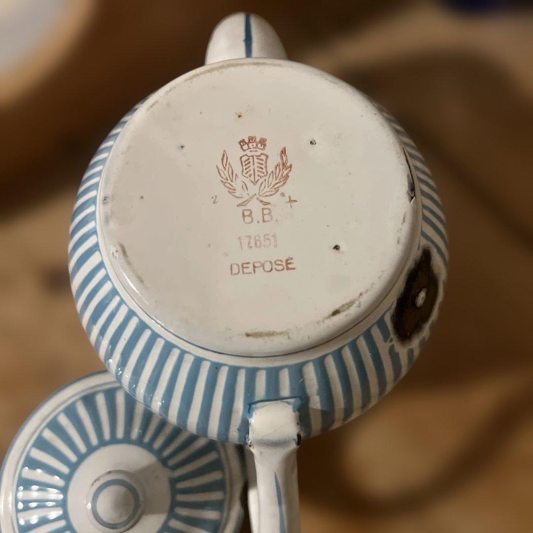 激レア　アンティーク　ローズガーランド　ティーポット