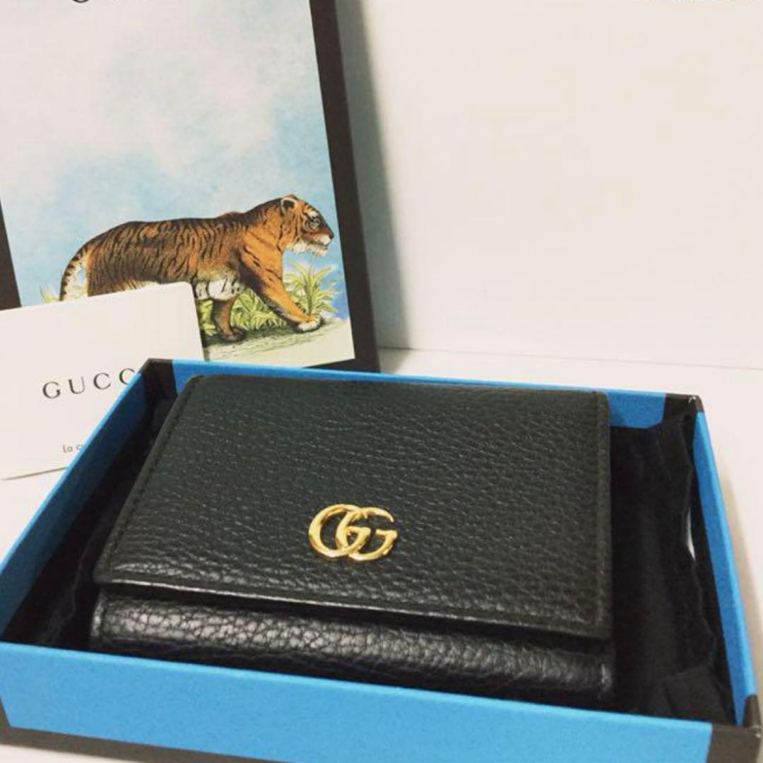 GUCCI プチ マーモント 三つ折り財布