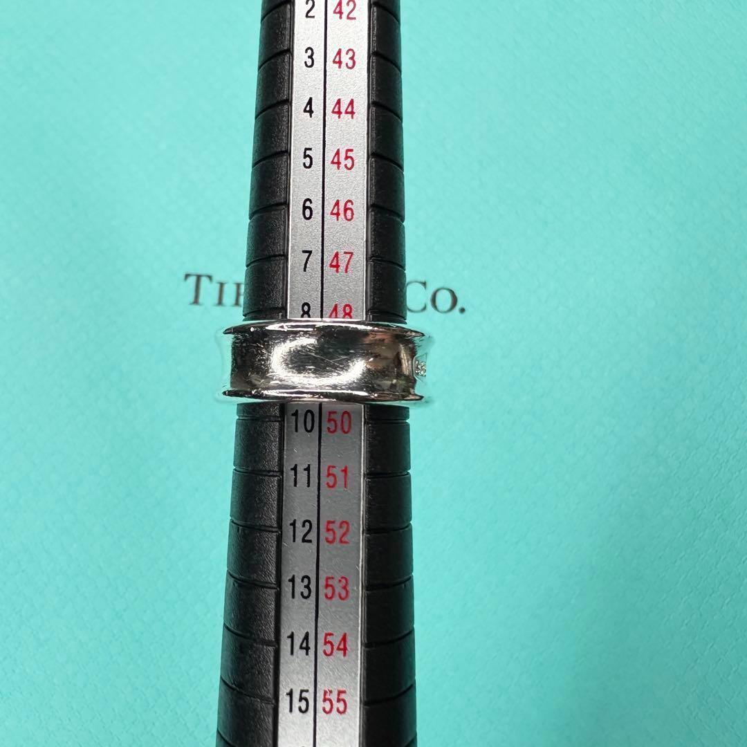 【美品】約9号 ティファニー Tiffany ナロー リング SV925