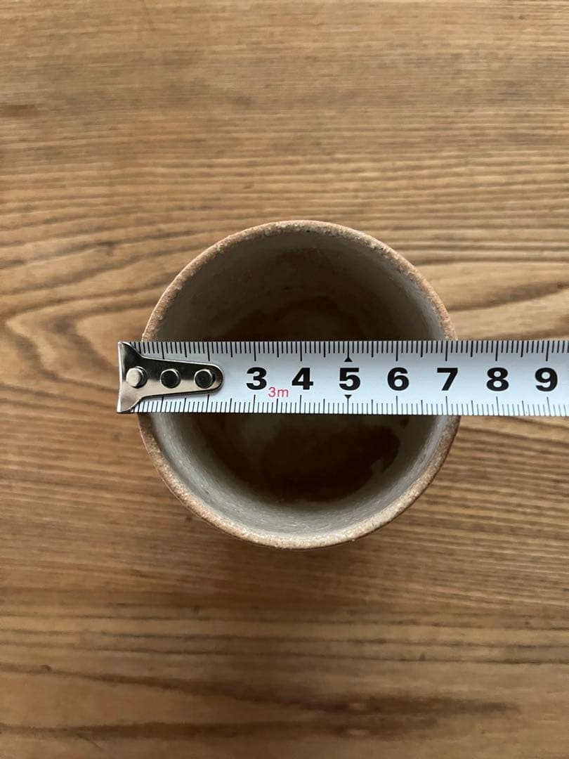 【未使用保管品】京焼 清水焼 総峰 田中總次 湯呑み2個　木箱付き