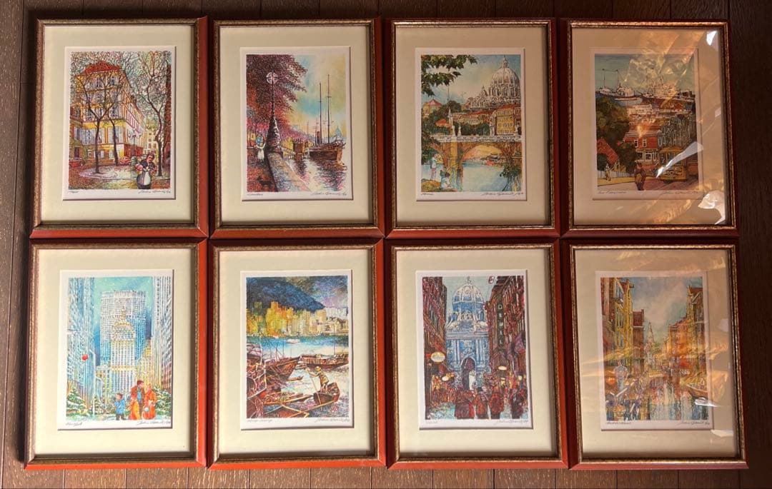 John Speirs ジョン・スピアーズ リトグラフ8枚セット