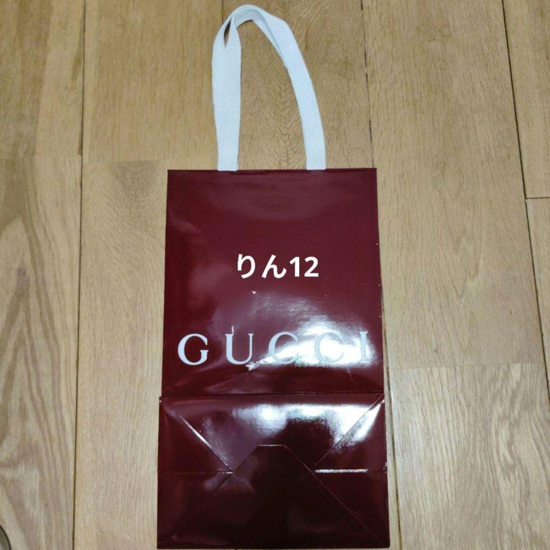 紙袋　ショッパー　エコバッグ　ギフト　手提げ袋　プレゼント　GUCCI　グッチ