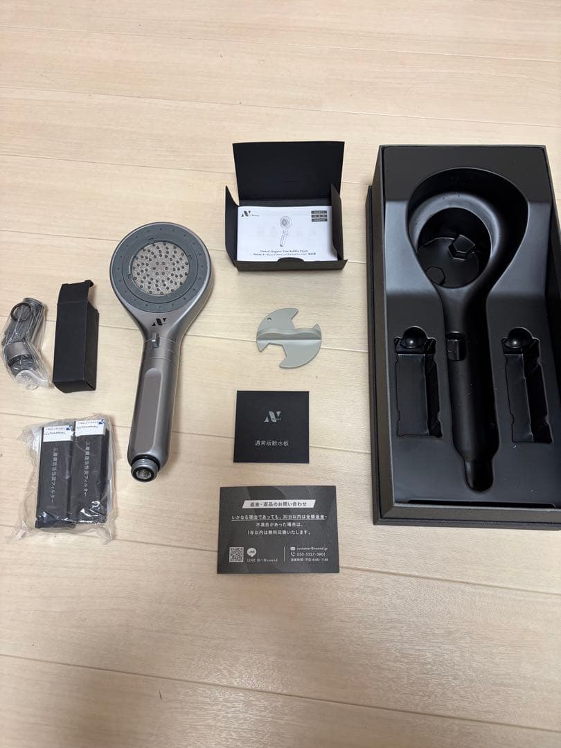 Noend シャワーヘッド　新品活性炭フィルター付き