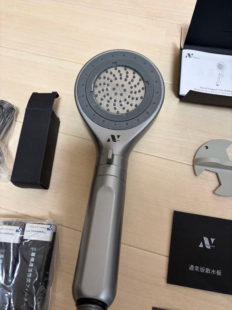 Noend シャワーヘッド　新品活性炭フィルター付き