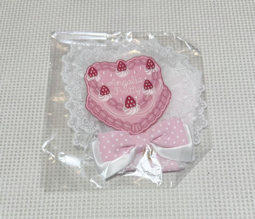 Angelic Pretty Happy Cakesロゼッタブローチ シロ