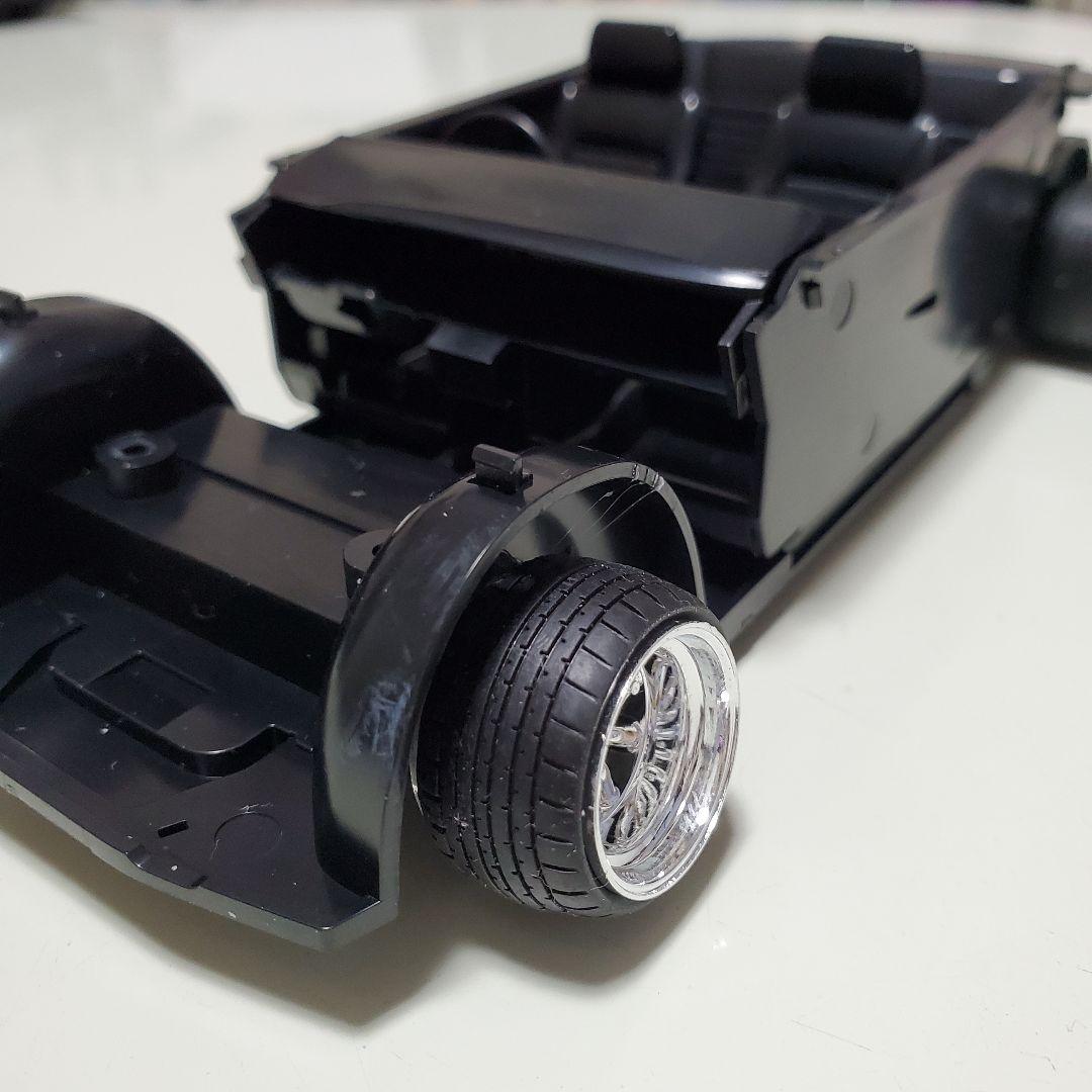 アオシマ　楽プラ　キャンバー加工　GTR ハコスカ 1/24　日産スカイ　完成品