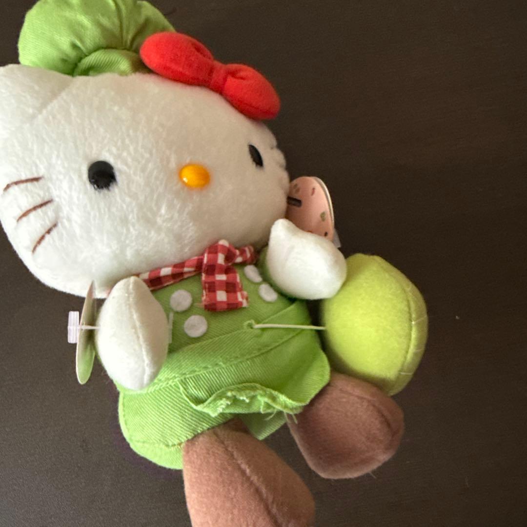 A*い様 サンリオ　ハローキティ　2004年　キティの散歩道　ぬいぐるみ　メロン