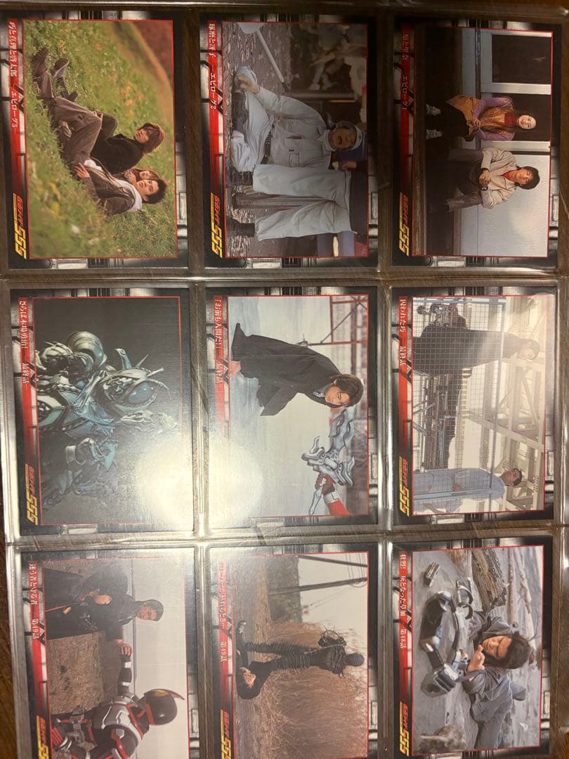 アマダ　仮面ライダーファイズ　トレーディングカードセット