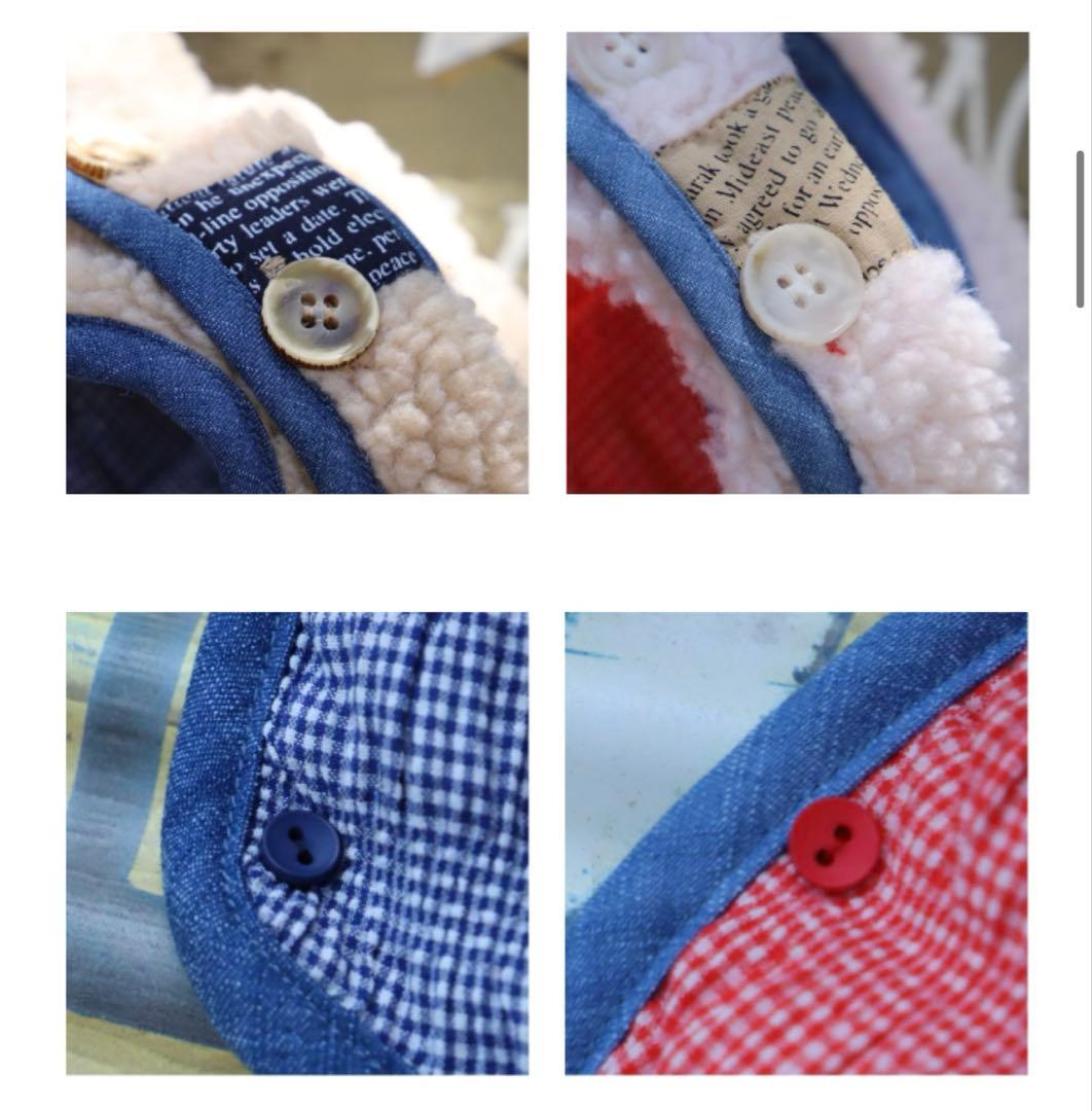 アトリエGG フィールド ボア ベスト 美品！ 19ハーフ