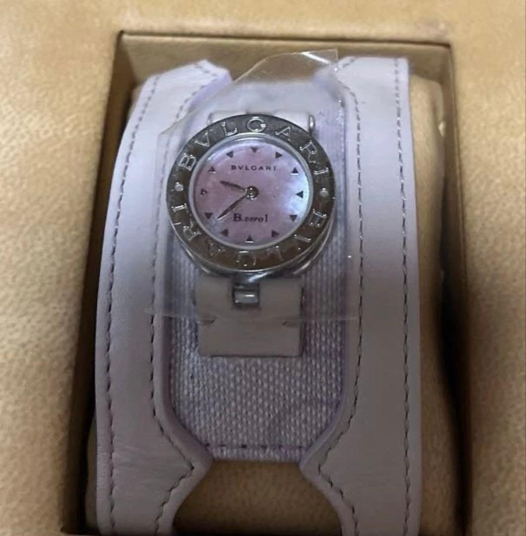 週末限定価格　未使用　ブルガリ　BZ22S　ビーゼロワン　マンシェット　シェル盤