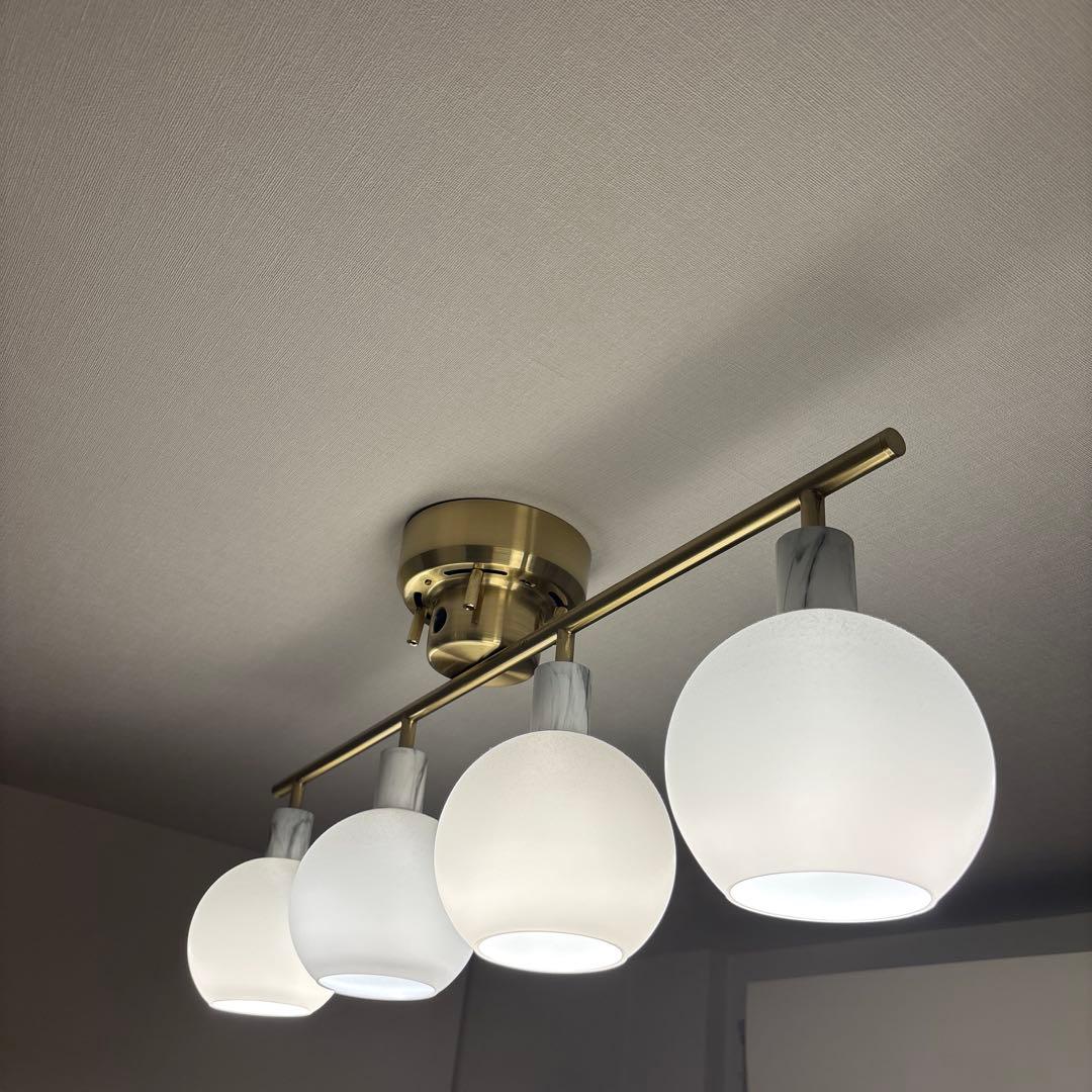 Francfrancフランフラン　マーブルヴェール シーリングランプ※電球なし