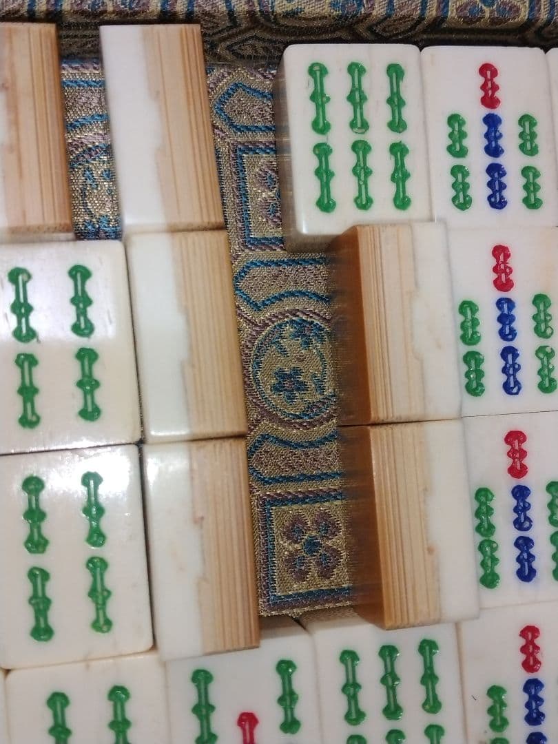 希少品？　　麻雀牌　竹牌