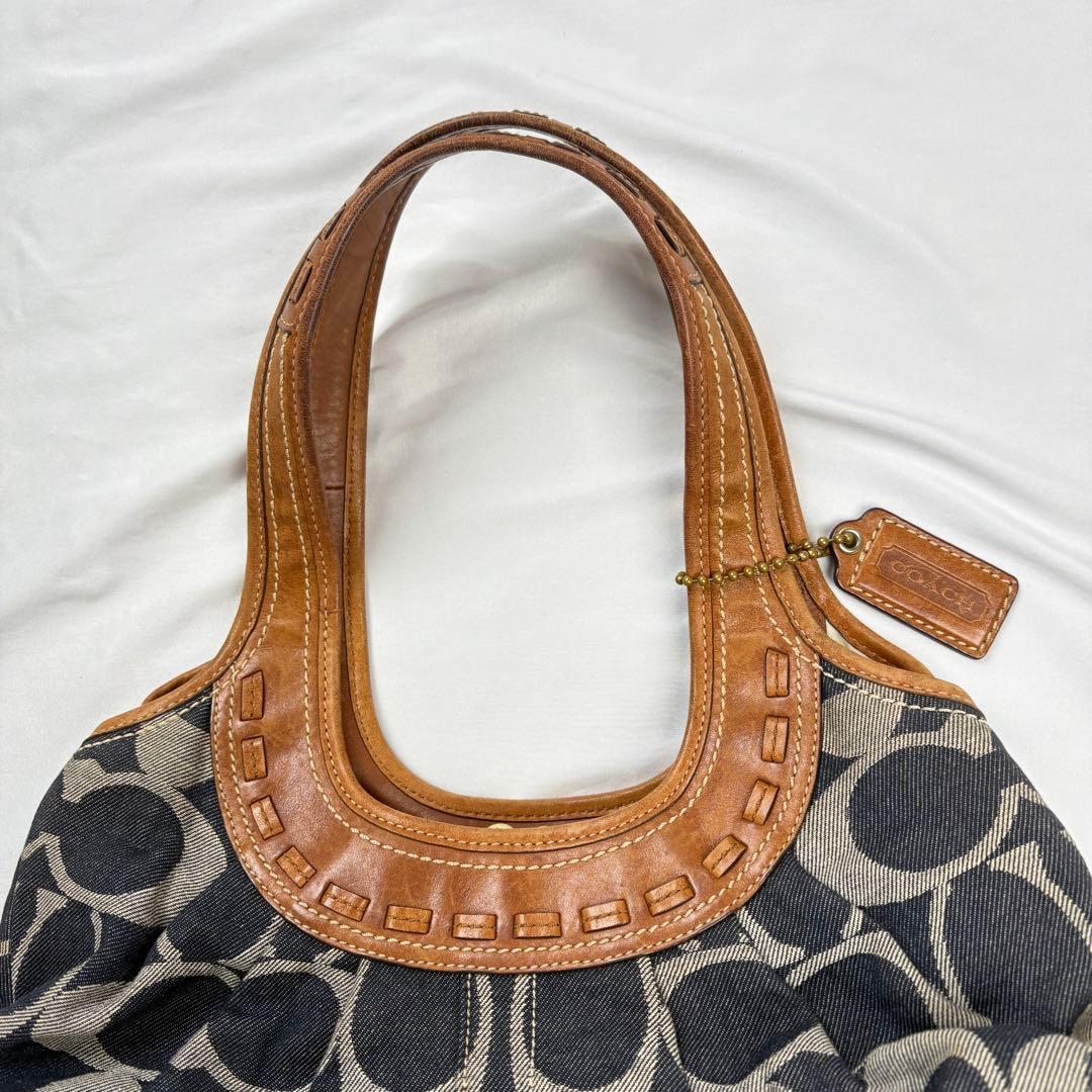 バッグ Coach Ergo Pleated Frame Kiss Rock Bag