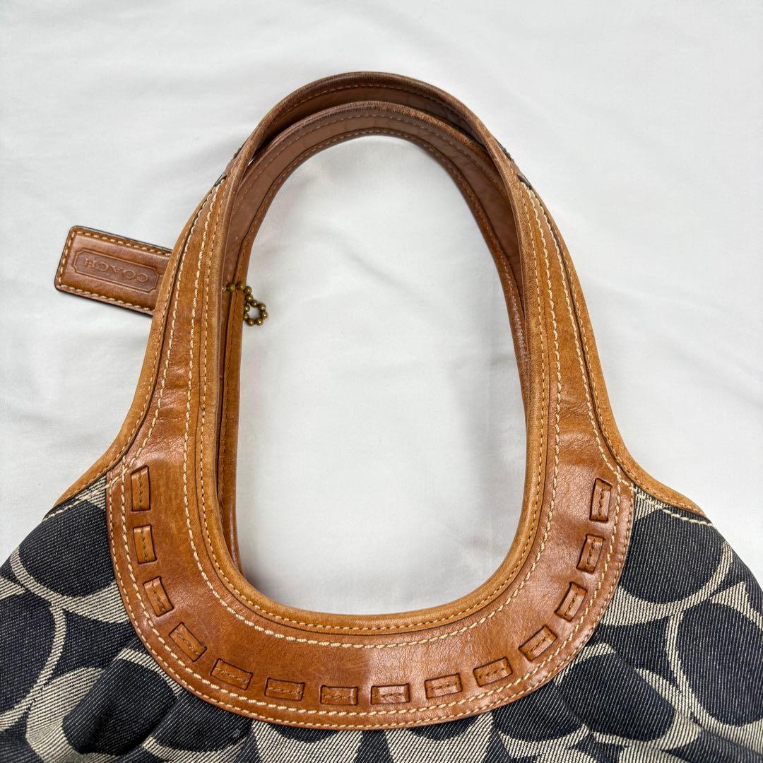 バッグ Coach Ergo Pleated Frame Kiss Rock Bag