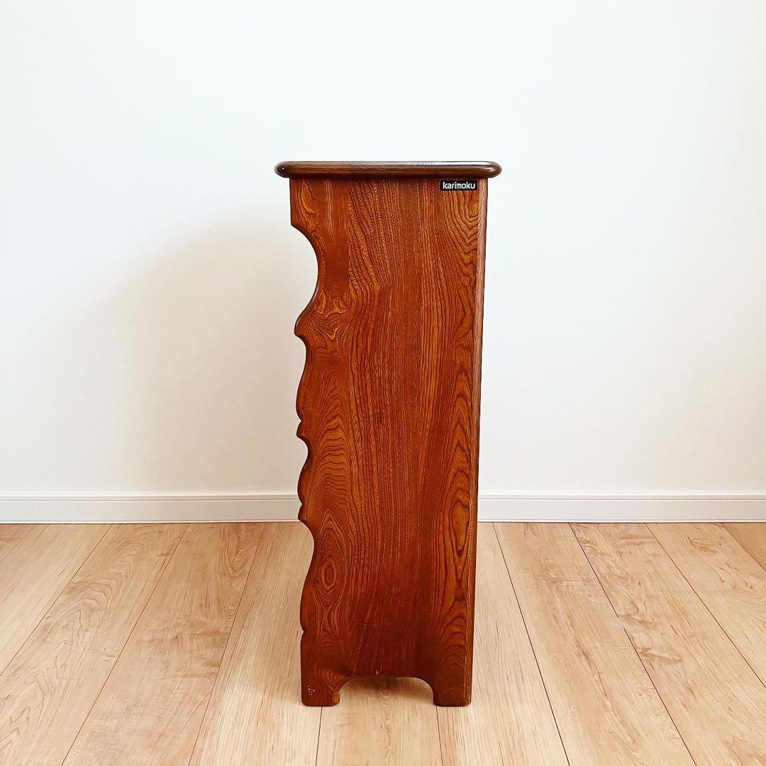 カリモク　マガジンラック　ビンテージ　電話台　レトロインテリア　サイドテーブル