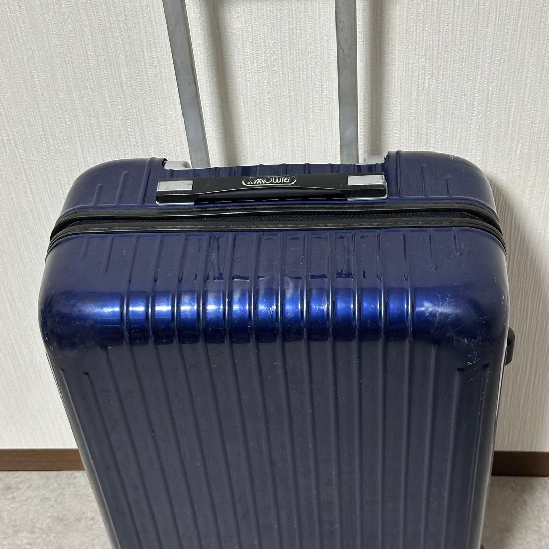 RIMOWA キャリーケース 63L ブルー 4輪 TAS 831.63