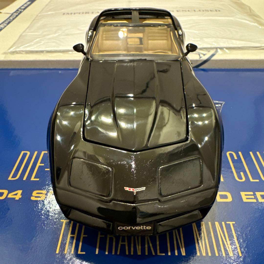 1/24 フランクリンミント 1980 コルベット ミニカー