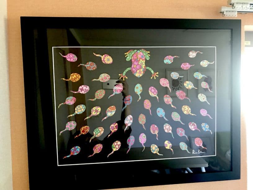 絵  フラワーアート