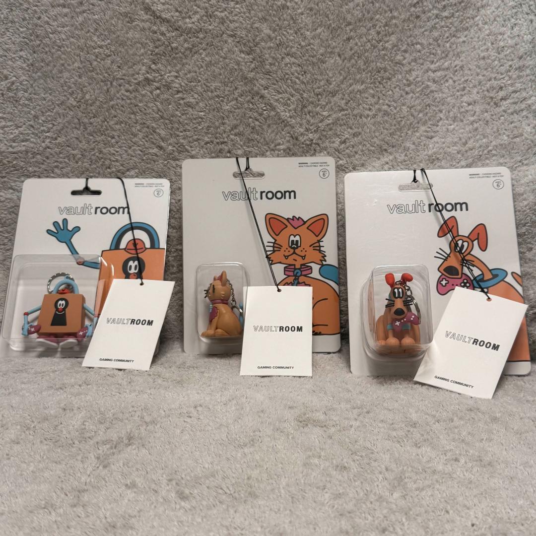 ボルトルーム VAULTROOM KEY CHAIN 3種セット