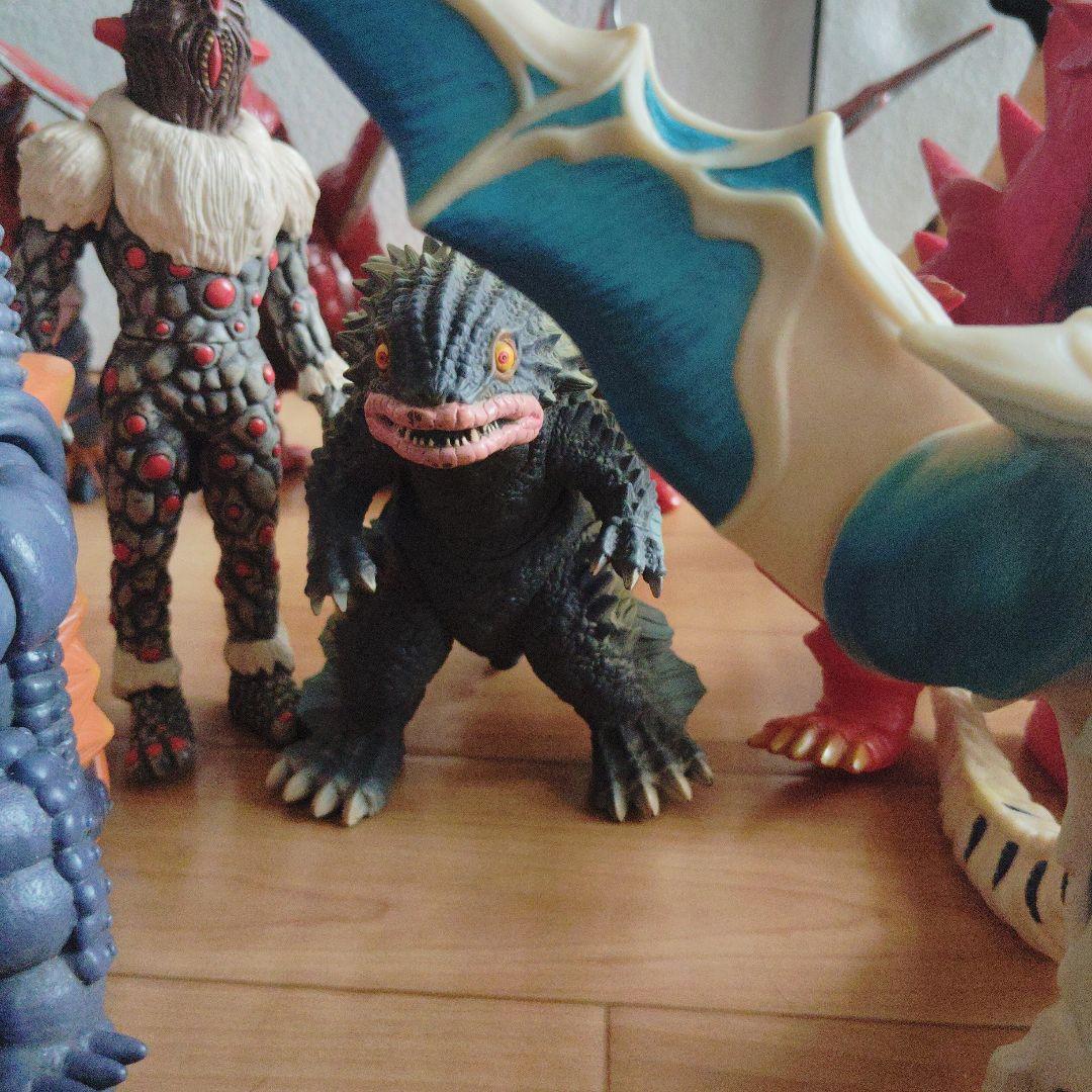 24体セット販売 ウルトラ怪獣 まとめ売り 当時物ソフビ 円谷プロ BANDAI