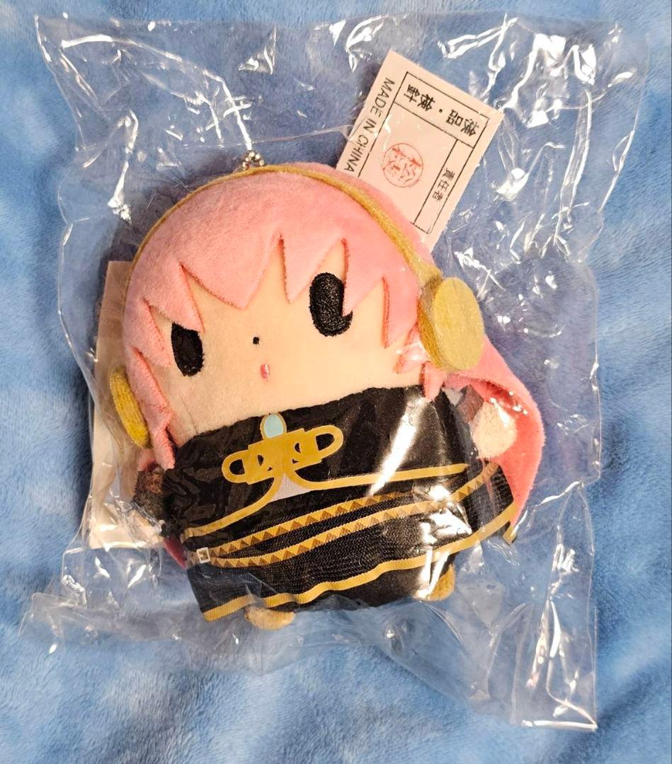 【新品未開封】　巡音ルカ　まめめいと　ぬいぐるみキーホルダー