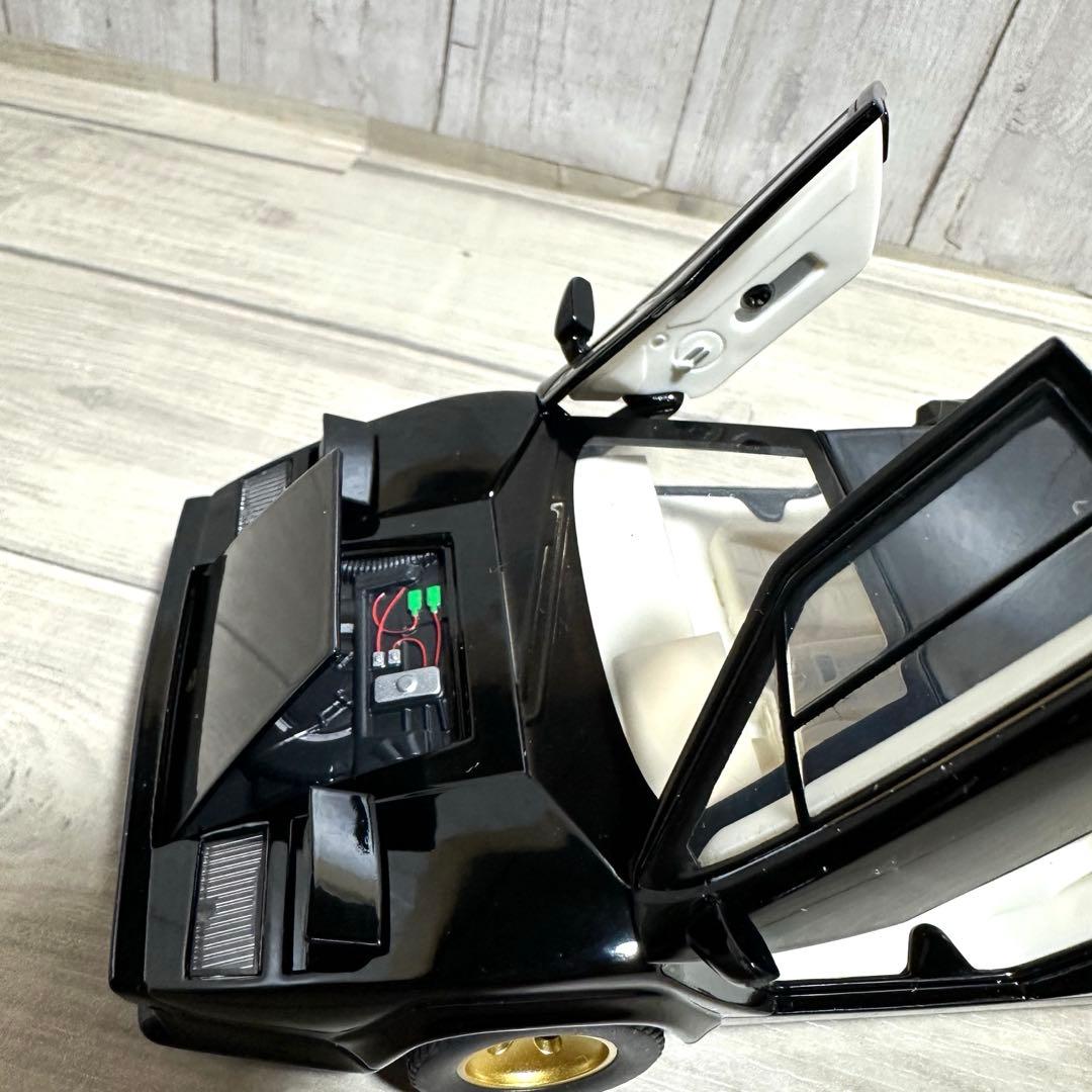 ランボルギーニ カウンタック 1/24 合金ミニカー　ブラック　黄色　二台セット