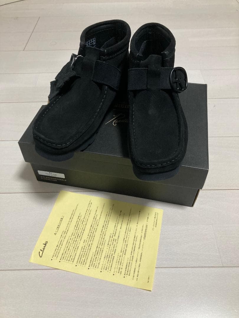 新品 NEEDLES x CLARKS Wallabee ワラビー ブーツ 8