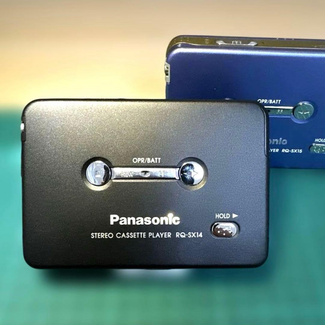 【極美DE修復品】Panasonic カセットプレーヤー RQ-SX15