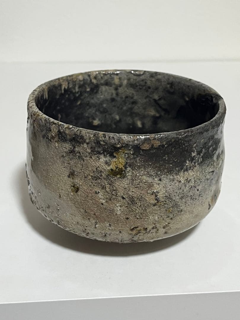 萩焼　12代　田原陶兵衛　茶碗　抹茶椀　茶器　木箱付　中古