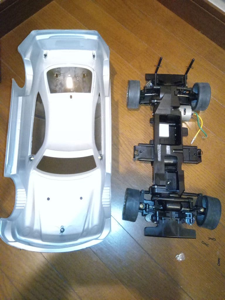 タミヤ　TL01　メルセデス・ベンツ CLK DTM 　ラジコン　ジャンク