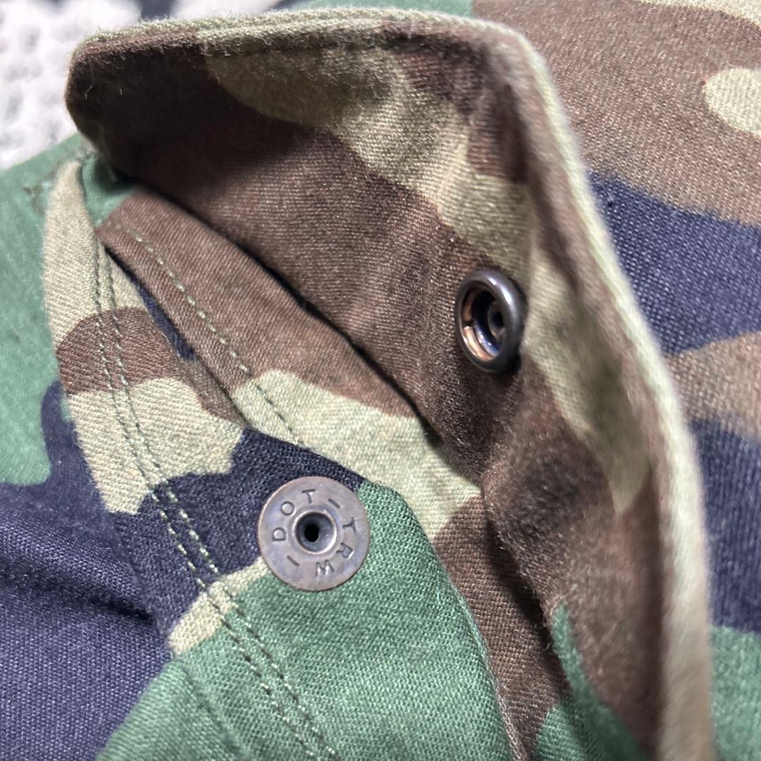 米軍実物 M65 カーゴパンツ ウッドランド カモ サイズ「SMALL-R」