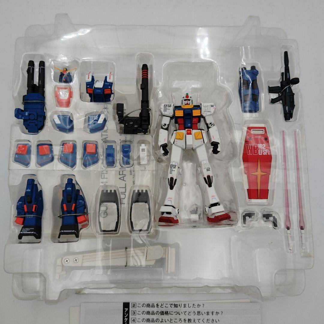 バンダイ フルアーマーガンダム [ブルーVer.] フレームモデル #0000