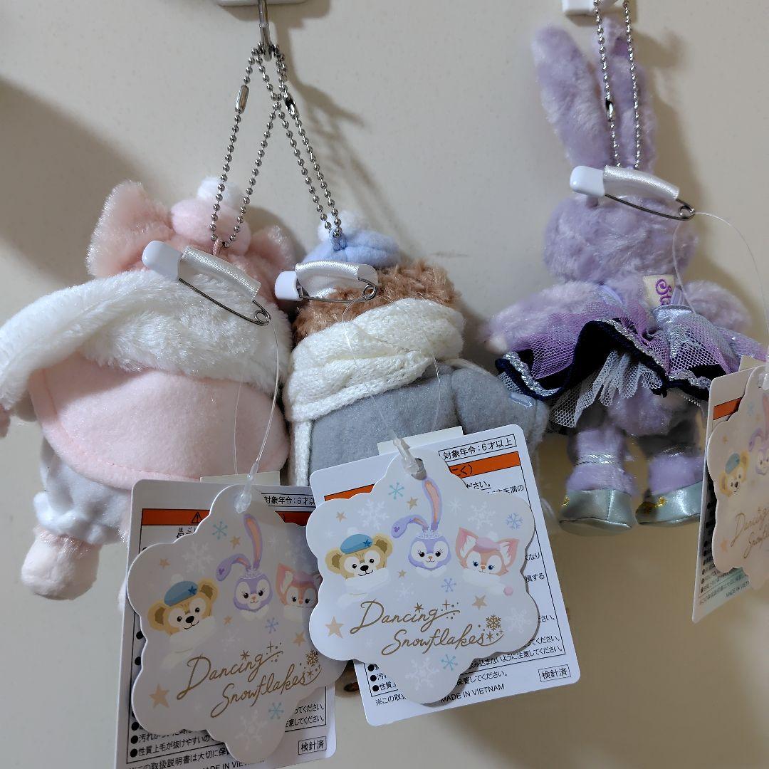 東京ディズニーシーダンススノーフレーク ぬいぐるみ3体セット