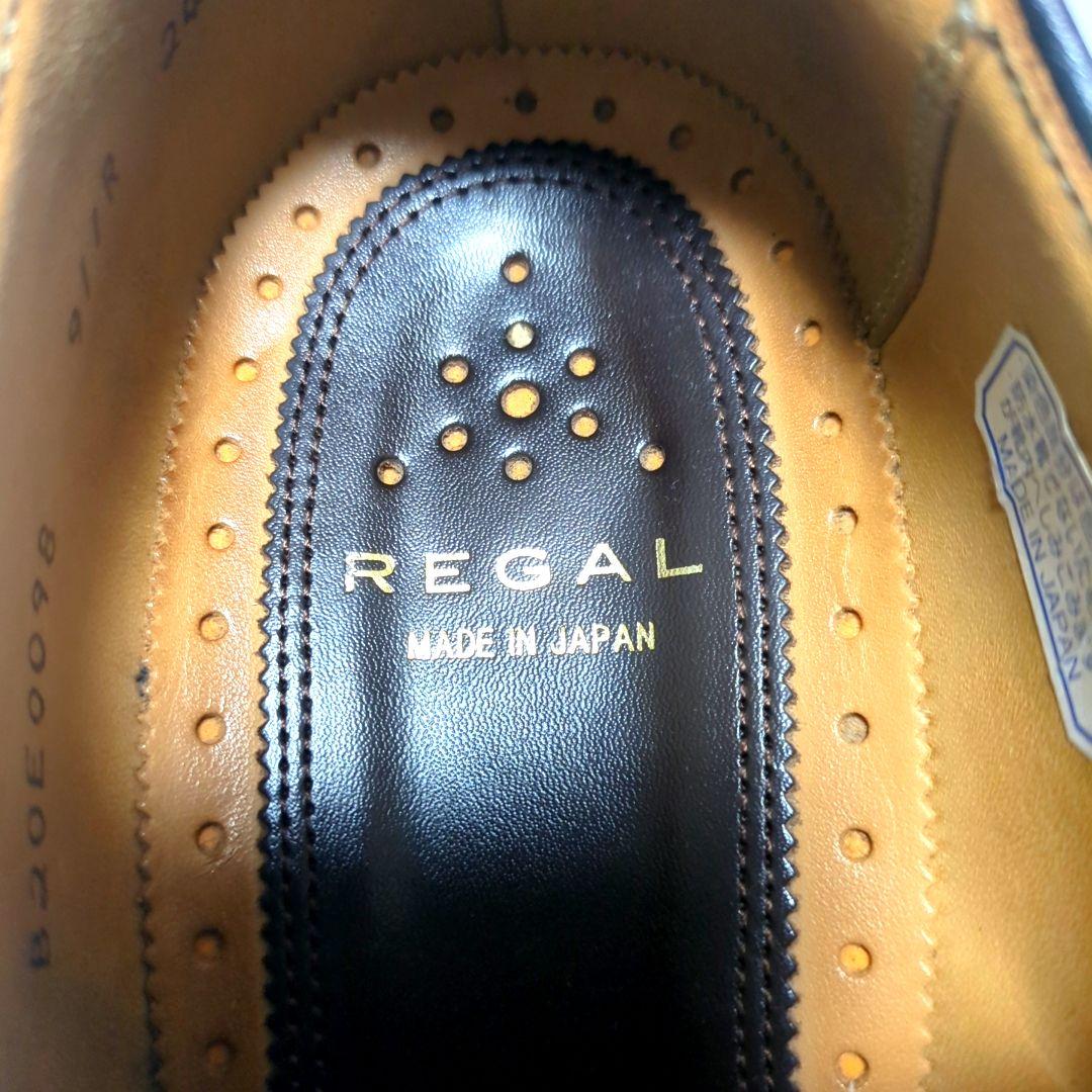 ✨美品✨リーガル REGAL ストレートチップ【24.5】911R ブラウン